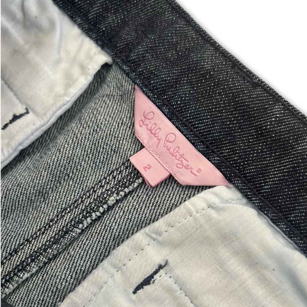 Lilly Pulitzer Dacey Denim Skirt new without tags size 2 - Picture 6 of 10